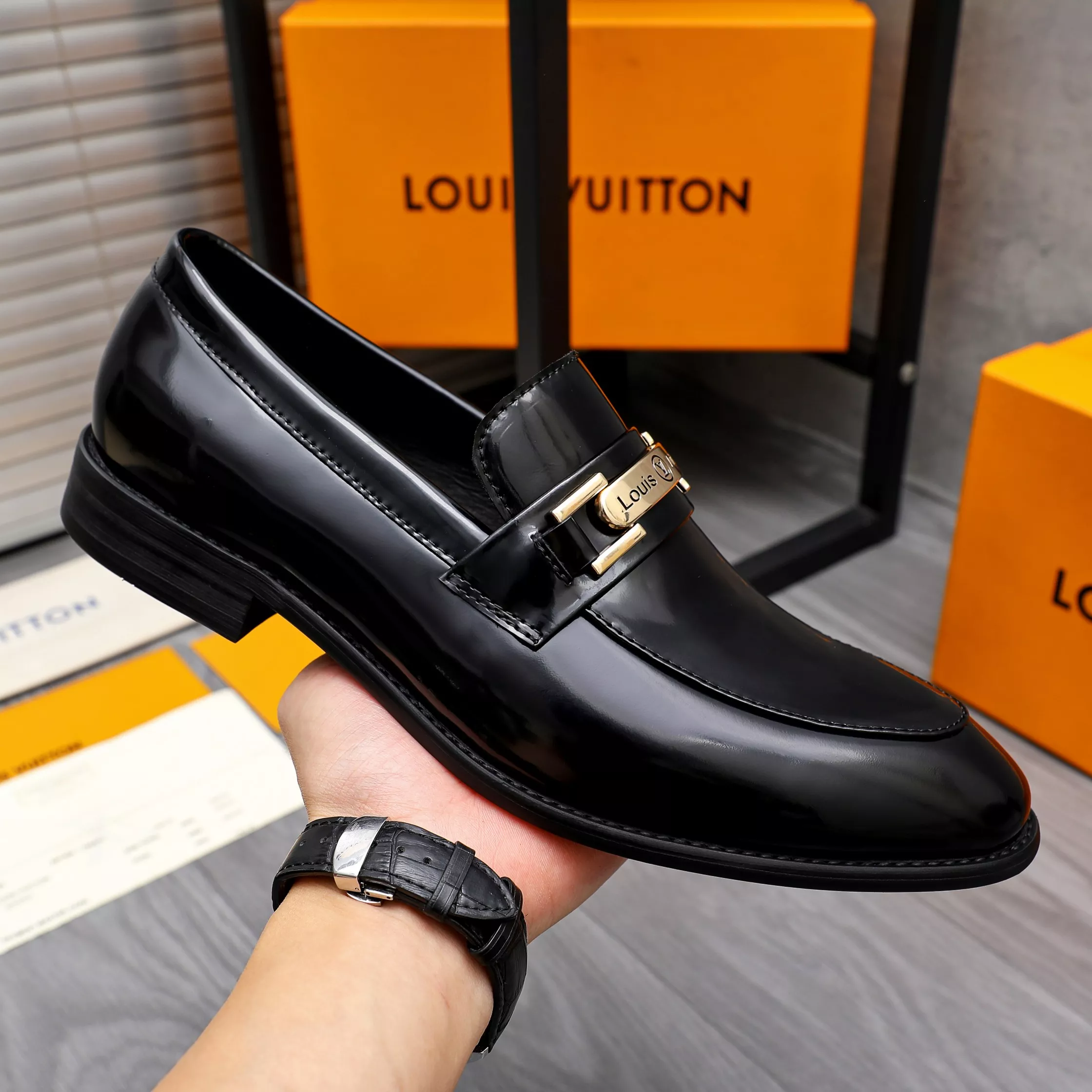 louis vuitton lv oxfords chaussures pour homme s_12a1a614